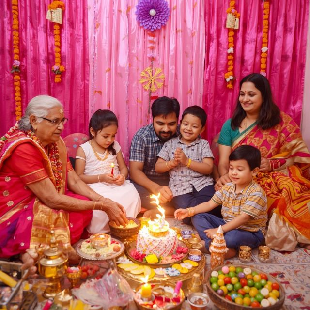 birthday puja & blessing ritual