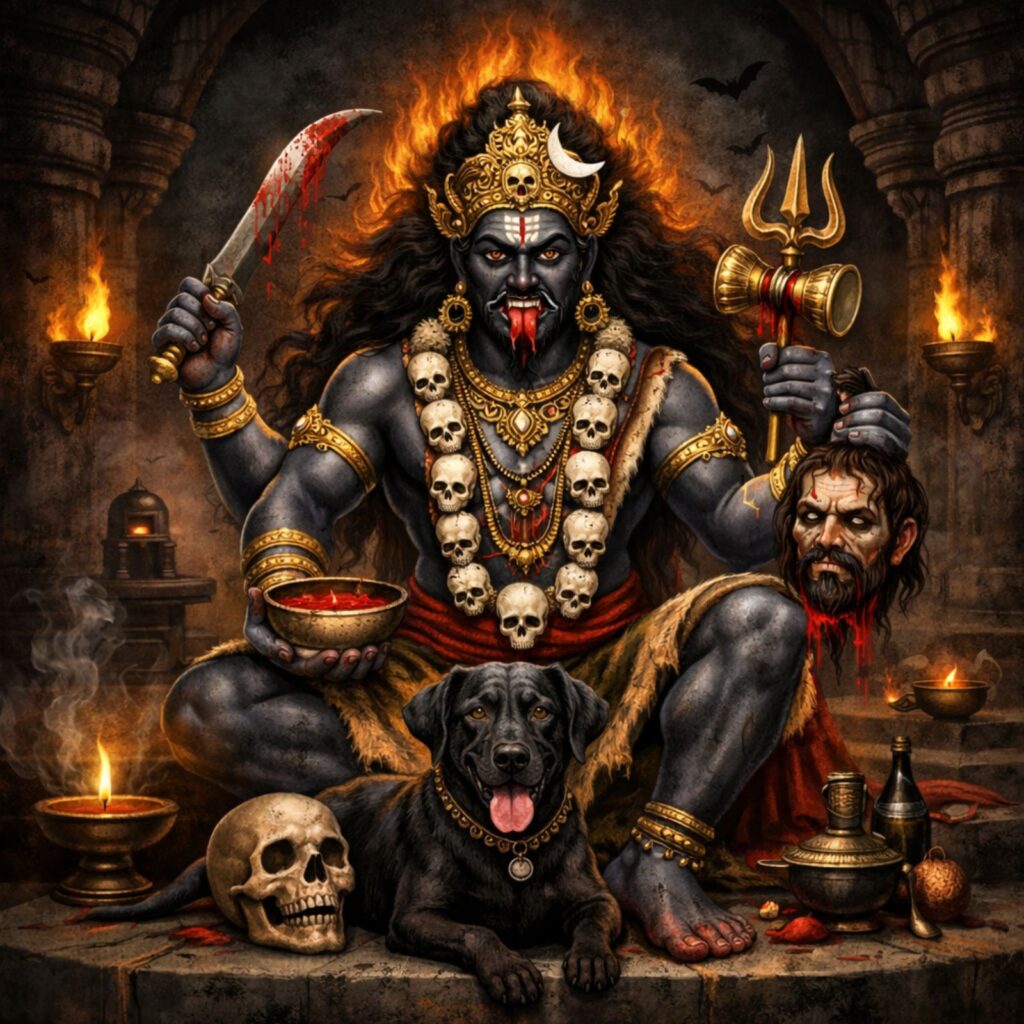 kaal bharav ritual to remove evil home spirits
